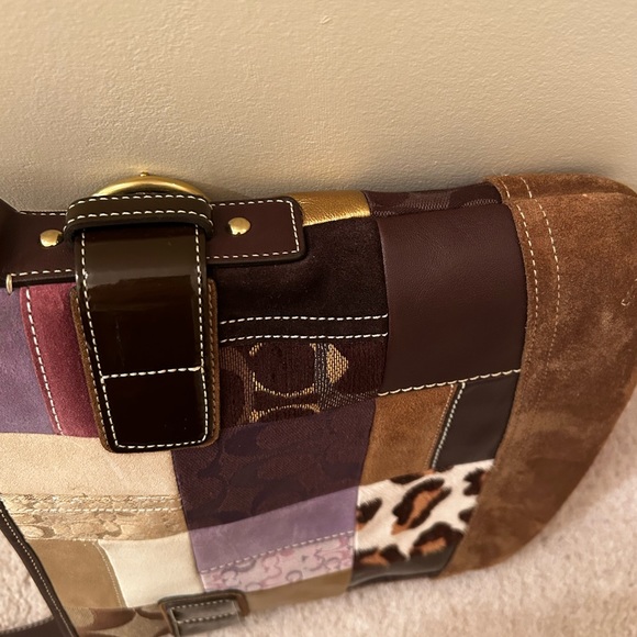 Limited Edition Coach Patchwork Handbag/2005 - Picture 7 of 10